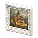 White x Landscape Oil Painting