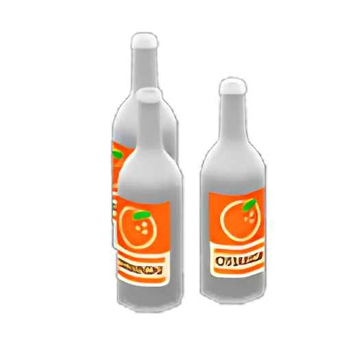 White x Orange Labels