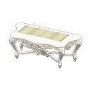 White x White With Stripe