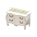 White x White With Stripe