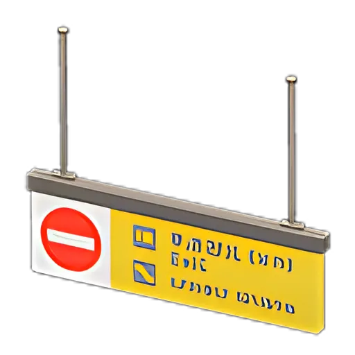 Yellow x No Entry