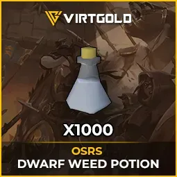 x1000 Dwarf Weed Potion (unf)