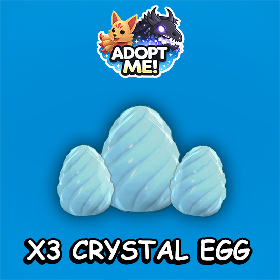 x3 Crystal Eggs
