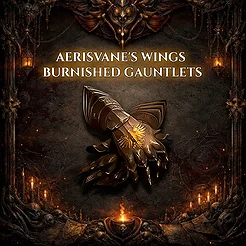 Aerisvane's Wings Burnished Gauntlets