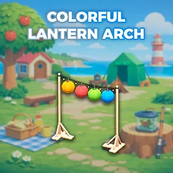 Colorful-Lantern Arch