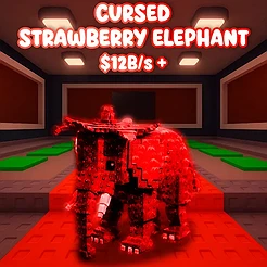 Cursed Strawberry Elephant $12B/s +