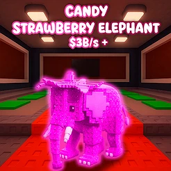 Candy Strawberry Elephant  $3B/s +