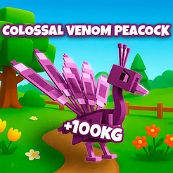 Colossal Venom Peacock +100KG