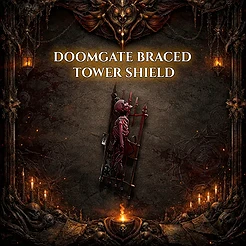 Doomgate Braced Tower Shield