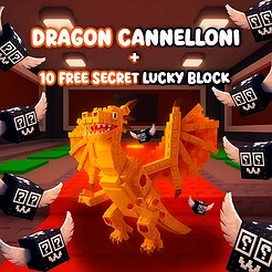 Dragon Cannelloni + 10 Free Secret Lucky Block