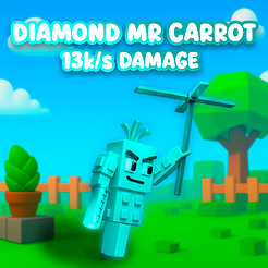 Diamond Mr Carrot 13k/s Damage