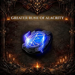 Greater Rune of Alacrity