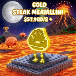 Gold Steak Meatallini $57.9Qd/s +