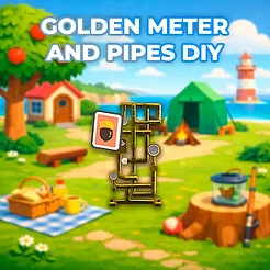 Golden Meter And Pipes DIY