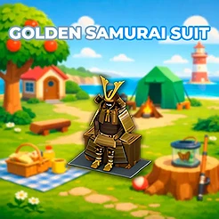 Golden Samurai Suit