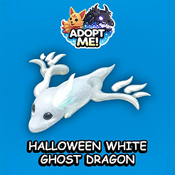 Halloween White Ghost Dragon