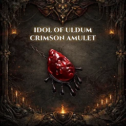 Idol of Uldurn Crimson Amulet