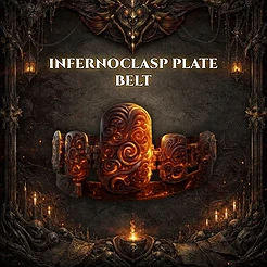 Infernoclasp Plate Belt