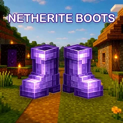 Netherite Boots Max Enchant