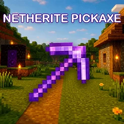 Netherite Pickaxe Max Enchant