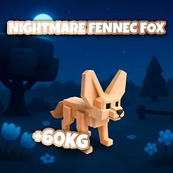 Nightmare Fennec Fox +60KG