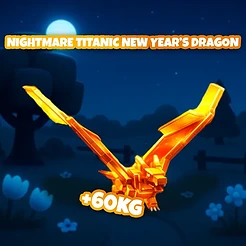 Nightmare Titanic New Years Dragon +60KG