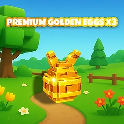 Premium Golden Eggs x3