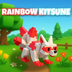 Rainbow Kitsune