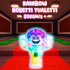 Rainbow Rosetti Tualetti $500M/s +