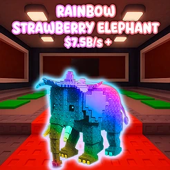 Rainbow Strawberry Elephant $7.5B/s +