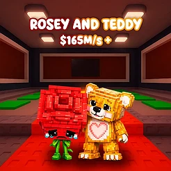 Rosey and Teddy $165M/s +