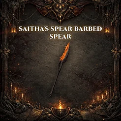 Saitha's Spear Barbed Spear