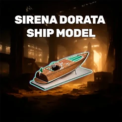 Sirena Dorata Ship Model