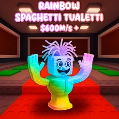 Rainbow Spaghetti Tualetti  $600M/S +