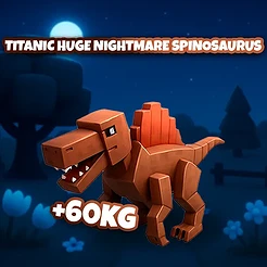 Titanic Huge Nightmare Spinosaurus +60KG