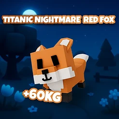 Titanic Nightmare Red Fox +60KG