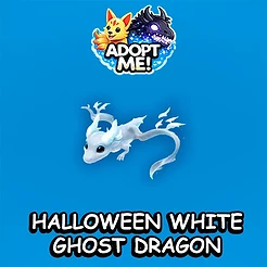Halloween White Ghost Dragon