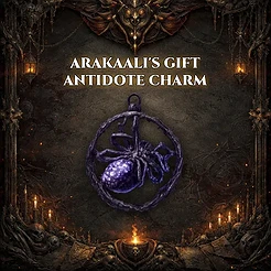 Arakaali's Gift Antidote Charm