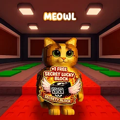 Meowl + 1 Free Secret Lucky Block