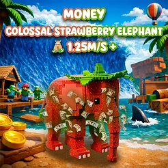 Money Colossal Strawberry Elphant 1.25M/s +