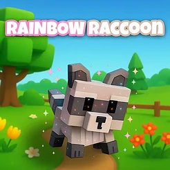 Rainbow Raccoon