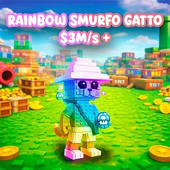 Rainbow Smurfo Gatto $3M/s +