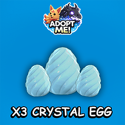 x3 Crystal Eggs