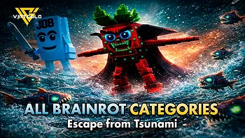 All Brainrot Categories in Escape from Tsunami for Brainrots