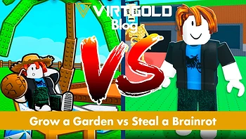 RBX - Grow a Garden vs Steal a Brainrot