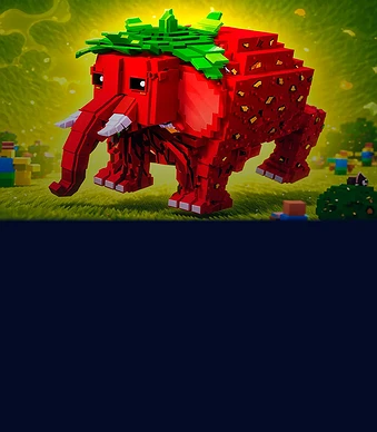 Strawberry Elephant in Escape from Tsunami for Brainrots