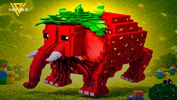 Strawberry Elephant in Escape from Tsunami for Brainrots