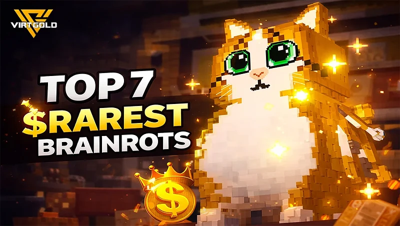 Top 7 Rarest & Most Expensive Brainrots in Steal a Brainrot
