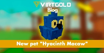 Grow a Garden - New pet "Hyacinth Macaw"