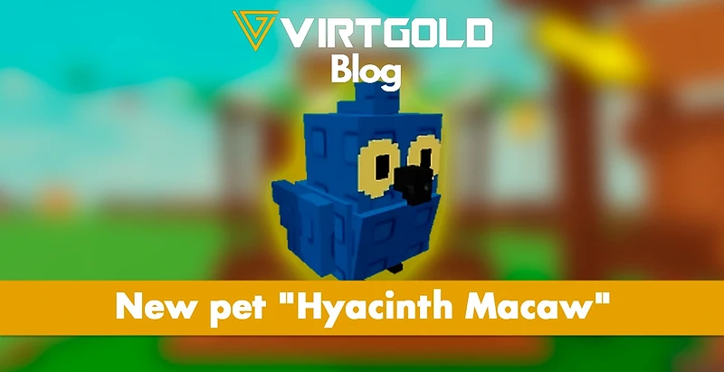 Grow a Garden - New pet "Hyacinth Macaw"